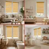Estika Dvojitá roleta Klemmfix - 80 x 150 cm - Oranžová - Náhľad obrázku produktu 6