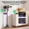 Akumulátorový vysavač Lubluelu P6, 78 kPa, ocelový vysavač, Náhled obrázku produktu 5