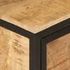 Badschrank 40x30x50 cm Massivholz Mango und Eisen Produktbild-Vorschau 6