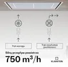 Klarstein LuxeAir okap kuchenny - 750 m³/h przepływu Podgląd zdjęcia produktu 2