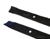 2 lame da 54 CM per trattorini JOHN DEERE AM141033 AM137328 Anteprima dell’immagine prodotto 2