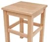 Hocker Holzhocker Sitzhocker Buche massiv natur ohne Lehne  Produktbild-Vorschau 4