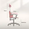 Gaming Stuhl Huzaro Force 2.7 Red – ergonomischer Velours Produktbild-Vorschau 4