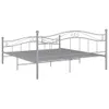 Letto in metallo grigio 140x200 cm Anteprima dell’immagine prodotto 4