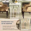 Drewniany stół do jadalni COSTWAY, 160 x 60 cm, prostokątny Podgląd zdjęcia produktu 5