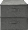 vidaXL Aufbewahrungsboxen 2 Stk. Stoff 70x40x18 cm Produktbild-Vorschau 5