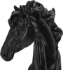 Mauro Ferretti Schachfigur Pferd 14x11x27 cm schwarz gold Produktbild-Vorschau 5