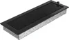 Lüftungsgitter 17x49 schwarz Jalousie Produktbild-Vorschau 1