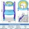 XINZI Kinder Toilettentrainer Toilettensitz mit Treppe Produktbild-Vorschau 2