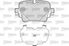 VALEO Bremsbeläge Satz Hinten für JAGUAR XJ (X35, J12, J24) Produktbild-Vorschau 3