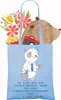Mr. & Mrs. Panda Tote Bag Kommunikationsmanager Herz - Sky Produktbild-Vorschau 3