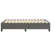 vidaXL Boxspringbettgestell Grau 120x200 cm Kunstleder Produktbild-Vorschau 5