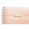 Pudełko Drewniane Kufer Z Zamkiem 34,5x25x19,2 cm Podgląd zdjęcia produktu 6