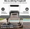 CASARIA® Sonnenliege Malta klappbar 180kg belastbar Produktbild-Vorschau 5