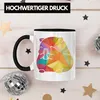 Trendation - Hamster Tasse Polygon Geometrisch Grafik Produktbild-Vorschau 3