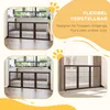 PawHut PawHut ohradník pre psov - 3 panely - skladací - Náhľad obrázku produktu 11