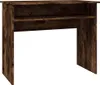 vidaXL Stôl Smoked Oak 90x50x74 cm odvodený výrobok z dreva Náhľad obrázku produktu 1