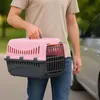 DOCHTMANN Cassa per cani e gatti 45x31x31 rosa Anteprima dell’immagine prodotto 5