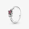Pandora X Disney Ring 190017C01 Beauty and the Beast Rose Produktbild-Vorschau 3