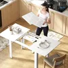 HOMCOM Esstisch ausziehbar 120-160 x 80 cm Küchentisch für Produktbild-Vorschau 8
