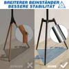 RFIVER Schwarz Tripod TV Ständer Stativ Ständer für 32-65 Produktbild-Vorschau 6
