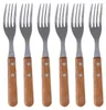 Excellent Houseware | Grillgabeln Set - 6 Stück - Edelstahl Produktbild-Vorschau 6