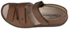 Sandalias cómodas para hombre en color marrón Vista previa de la imagen del producto 6