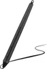 A black stylus pen with a black line drawn behind it, on a white background. Podgląd zdjęcia produktu