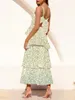 Imily Bela Maxikleid mit Blumenmuster, Spaghettiträgern, Produktbild-Vorschau 3