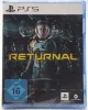 The image shows the front cover of the video game Returnal for PlayStation 5. Produktbild-Vorschau