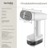 tectake® Dampfglätter 3 Dampfmodi und Trockenbügelfunktion Produktbild-Vorschau 5