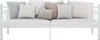 vidaXL Tagesbett-Rahmen Weiß Metall 90×200 cm Produktbild-Vorschau 1