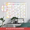 TOBJA Wandkalender 2027 A1 Color Line 14 Monate – XXL Produktbild-Vorschau 3