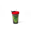 Lego Ninjago Classic Flasche mit Strohhalm - rot Produktbild-Vorschau 3