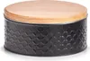 Zeller 19333 Dose Scandi, Metall, schwarz, ca. Ø 20 x 9,3 Produktbild-Vorschau 1