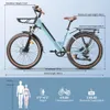 E Bike Damen 26 Zoll Elektrofahrrad City E-Bikes & Produktbild-Vorschau 7