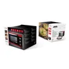 Two product boxes for a mini oven are shown against a white background. Voir les images du produit