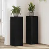 vidaXL Plantenstandaard, 2 stuks, zwart, eikenlook, 25 x 25 Productafbeelding-voorbeeld 2