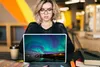 MuchoWow® Laptop Aufkleber Sticker Cover Nordlichter - Produktbild-Vorschau 5