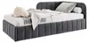 Bett Mario 120x200 cm, Polsterbett mit Metallrahmen, Produktbild-Vorschau 3
