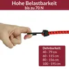 Deuba Set 8 Corde elastiche corde valigia Expander Diverse Anteprima dell’immagine prodotto 6
