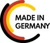 A graphic with the German flag colors and the text "MADE IN GERMANY". Produktbild-Vorschau