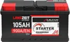 LANGZEIT Autobatterie 105AH 12V 900AEN Starterbatterie +30% Produktbild-Vorschau 2