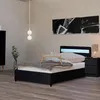 HOME DELUXE - LED Bett NUBE - Schwarz 90 x 200 cm - inkl. Produktbild-Vorschau 2