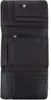 An open black wallet is displayed flat against a white background. Produktbild-Vorschau