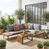 sweeek - Modulares Gartenmöbelset aus Aluminium und Produktbild-Vorschau 4