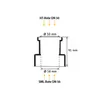 HT/SML-Rohrverbinder DN 50 / DN 50 Verbinder zwischen HT Produktbild-Vorschau 3