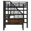 Abrihome Kovová patrová postel pro mládež 140x200 cm s Náhled obrázku produktu 6
