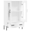 vidaXL Highboard blanc 69,5x31x115 cm Bois composite Voir les images du produit 5
