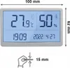Termohygrometer Vlhkomer Teplomer Vlhkosť Teplota Náhľad obrázku produktu 4